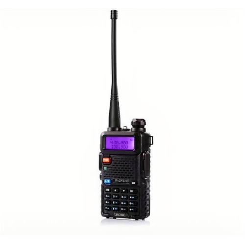 Baofeng UV-5R, Reliable, compact, and packed with functionality, the Baofeng UV-5R is a powerhouse communication tool trusted by adventurers, radio enthusiasts, preppers, and professionals alike